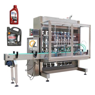 China MTW Engine Chemical High Quality Automatic Production Line Lubricant Price Small Oil Filling Machine for sale