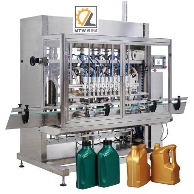 China MTW High Quality Chemical Lubrication Oil Filling Line Can Filling Line Speed ​​Oil Filling Machine for sale