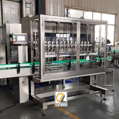 China MTW Factory Price Food Gravity Filling Machine Vinegar Alcohol Juice Gravity Liquid Bottle Filling Machines for sale