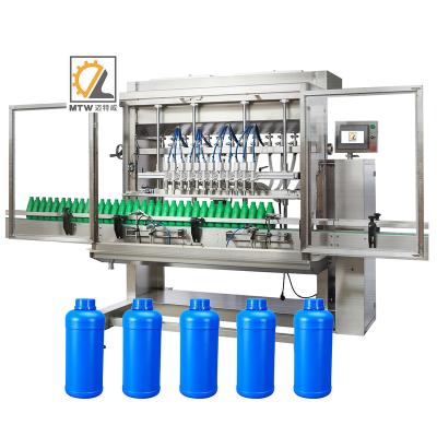 China High Efficiency Factory Price MTW Liquid Fertilizer Gravity Filling Machine Production Line for sale