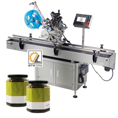 China Working Speed ​​MTW Automatic Self Adhesive Labeling Machine For Sticker Around Shipping Boxes for sale