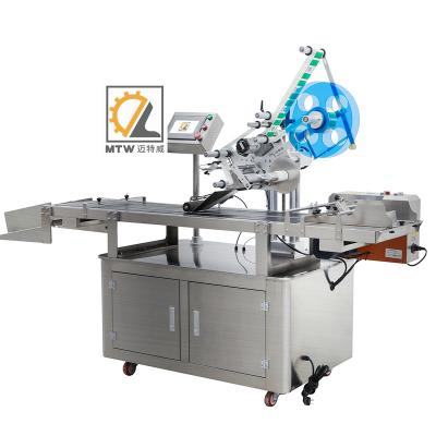 China PLC+Touch Screen MTW Good Price Bag Flat Surface Handheld Applicator With Paging Machine Labeling Machine for sale