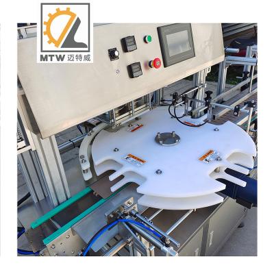 China Work Efficiently MTW Factory Direct Automatic Two Heads Aluminum Foil Sealing And Slitting Machine for sale