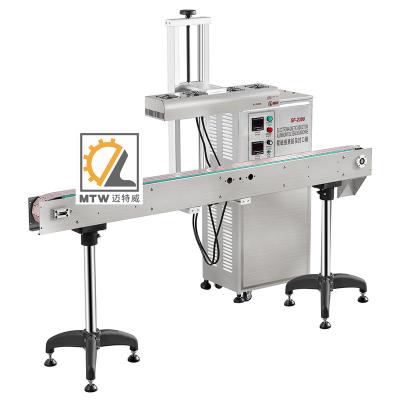 China High Efficiency Automatic Glass Plastic Bottle Electromagnetic Induction Sealing Machine for sale