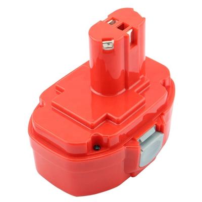 China Long Cycle Life Cordless Drill Battery 18V Ni-MH Power Tool Replacement Battery For Makitas PA18 1822 1833 for sale