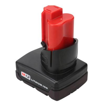 China Power tools drop shipping M12 power tool battery pack 12V 5.0ah mil red waukees drill battery for sale