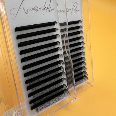 China Wholesale Volume Mink Eyelash Extension Cashmere Individual Matte Black Eyelash Extension Trays Full Volume for sale