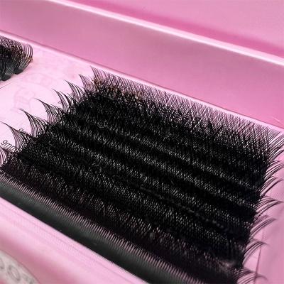 China Full Volume Private Label Las Extension Trays Y Shape YY Lash Extension Double Tips YY Volume Eyelash Extensions for sale