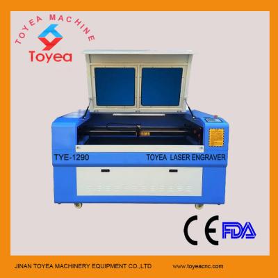 China leather laser engraving machine 1200 x 900mm TYE-1290 for sale