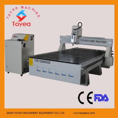 China CNC Wood router engraving machine with adjustable feet TYE-1325 for sale