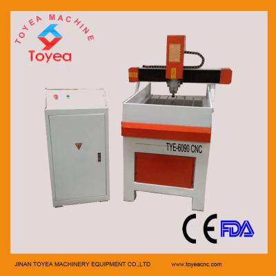 China Glass CNC Engraving machine with square linear rail TYE-6090 for sale