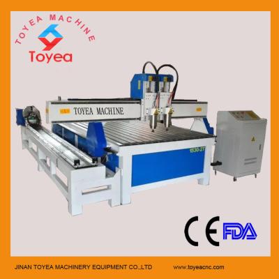 China Fixed rotary CNC engraving machine TYE-1530X-2 for sale