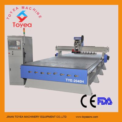 China 3D Wood CNC Router with automatic tool changer TYE-2040H for sale