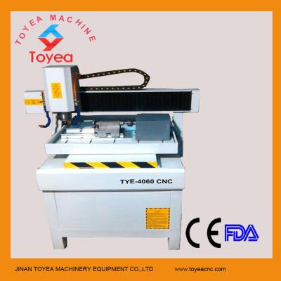 China High precision Mini cnc router with iron machine body TYE-4060 for sale