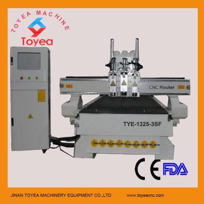 China Factory price!! strong machine body wood carving machine with CE,square linear rail,servo motor  TYE-1325-3SF for sale