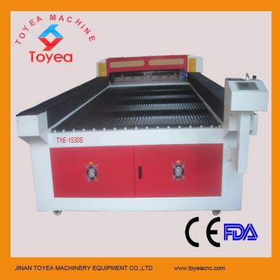 China 5' x 10' Steel/Acrylic Mixing laser cutting machine with 260W laser tube & CW 6000 chiller TYE-1530S for sale