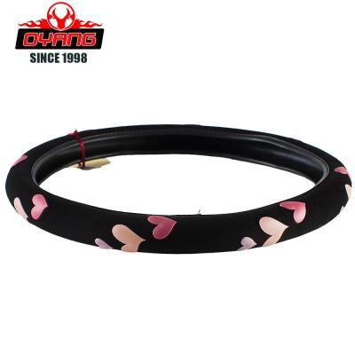 China Winter Popular Soft Wheel Car 3-Spoke Handle Top Quality Steering Wheel Cover for sale