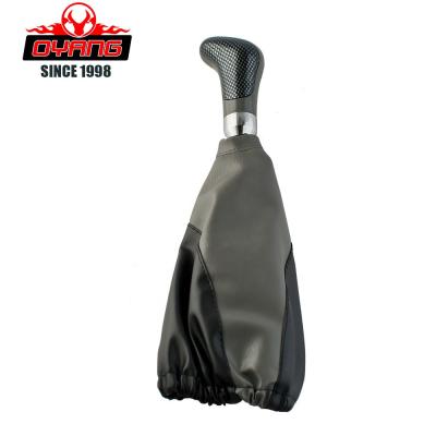 China Car Part Hot Sales In Europe Gray Car Gear Knob Boot for sale