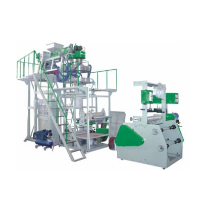 China Film Blowing 10-50cm Width Plastic Cinema Blown Film Blowing Machine PP Extrusion 40kg/hr Extruder Blowing Machine for sale