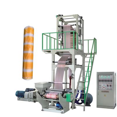 China Large extruder machine double color film multi screw two color multi lined plastic pe film blown film blowing machine for sale