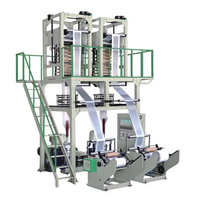 China PE film extruder film machines economical single double screw blown head blowing extruder machine price for sale