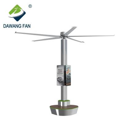 China Large Used Commercial Fitness Fan Manufacture Large Electric Standing Fan Auditorium Hotels Mall Space hvls Fan For Gym for sale