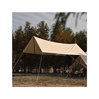 China Wholesale Outdoor Camping Camouflage / Field Game China Supplier Picnic Sun Tent Tarp For Sale for sale