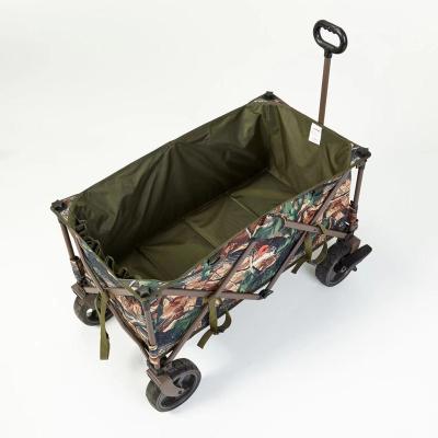 China Best Selling Outdoor Camping High Capacity Camouflage Paragraph Camping Trolley for sale