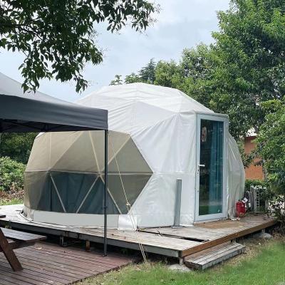 China Camouflage Game Star Yurt Spherical Farm Tent/Outdoor Red Transparent Canopy Room Homestay Hotel Bubble Internet Room Field Spherical Tent for sale