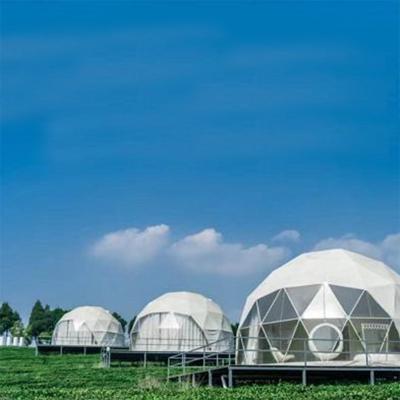 China Camouflage Game Sky Scenic Spot Nongjiale Yurt Outdoor Hotel/Net Red Transparent Starry Canopy Spherical Room Homestay Bubble Field for sale