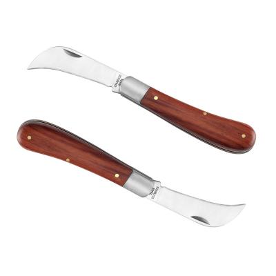 China Easy Control High Quality Stainless Steel Folding Blade Grafting Knife for sale