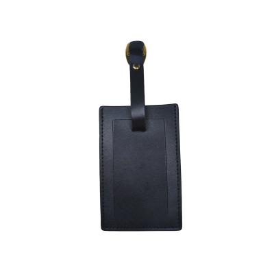 China Promtion 2021 New Wholesale Handmade Leather Luggage Tag Brand Travel Luggage Tag Bag Tag for sale