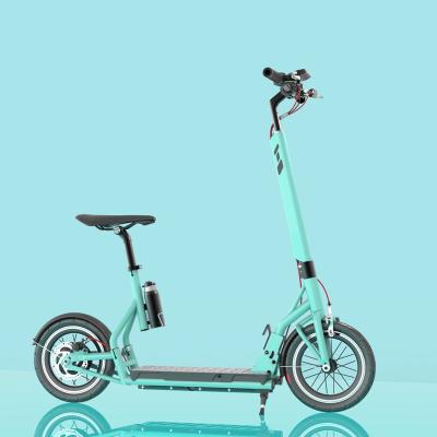 China 2020 hot sale unisex electric bicycle scooter with replaceable seat two wheels electric scooter for sale