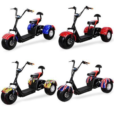 China Hot sale China three wheel balance smart electric motorcycle citycoco fat tire 12 inch 12inch for sale