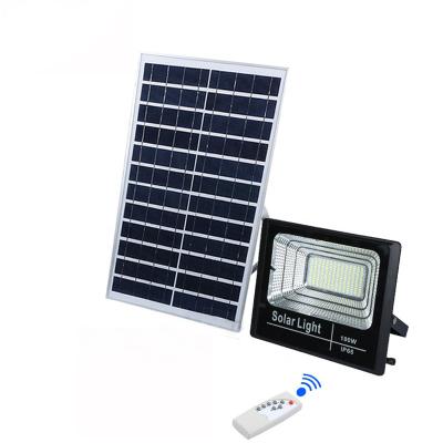 China 10W 25w 40w 60w 100w 200w 300w home outdoor remote light control led solar flood light for sale