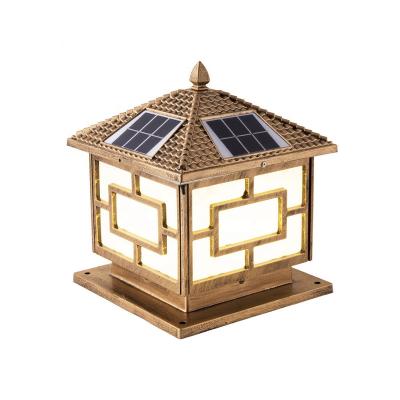 China Traditional Style 0.5W 1.8W 3W 5W 8W Easy Installation Waterproof Ip65 Led Solar Light Garden for sale