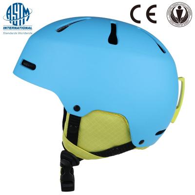 China Safety Kids Ski Helmet, Detachable Snowboard Ear Pads Ski Helmet, Winter Skate Helmet For Kids for sale