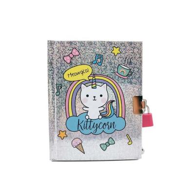 China 2019 Hot Selling Hardcover Diary With Lock And Key For Kids And Children for sale