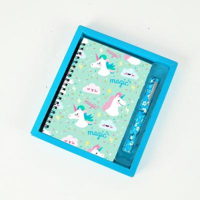 China 2020 Promotional Customized Hot Sale Spiral Notebook Stationery Gift Set for sale