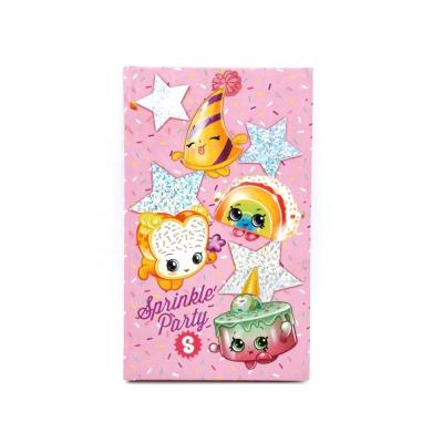 China Glossy Silver Foil Hardcover Foil Holographic Journal Notebook for sale