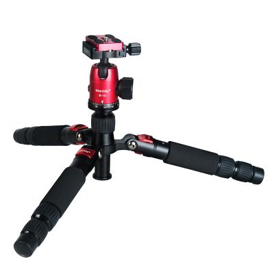 China Manbily DT-02 mini tripod head table ball tripod aluminum portable camera tripod for sale