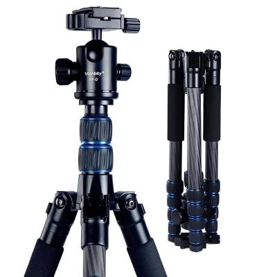 China Manbily CZ-302 PORTABLE Professional Camera Tripod Carbon Fiber Tripod Tripod For Phone Camera for sale