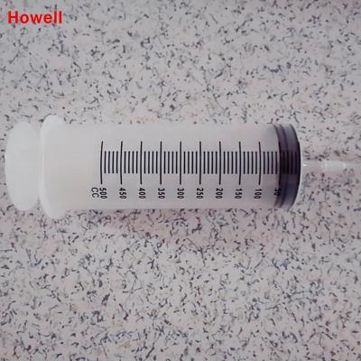 China Sterile 500ml Syringe Irrigation Feeding Syringe With Catheter Tip for sale