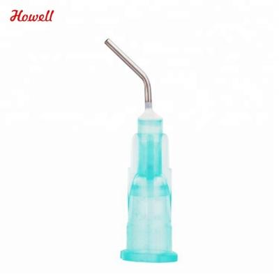 China Dental Regional Dental Disposable Pre-Bent Needles for Irrigation for sale