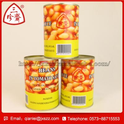 China Canned Supply 400g Fresh Canned Baked Bean In Tomato Sauce for sale