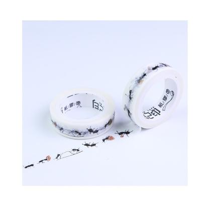 China New Japanese style washi tape 5M Custom Washi Tape ant pattern listing listing new home printing for sale