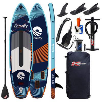 China Dropshipping Zebec Entroffy Supboard Dual Layer Unisex Beach Surfboard With Fusion Construction for sale