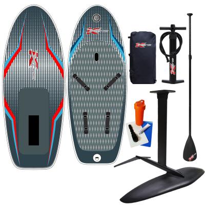 China Zebec Woosung unisex wingfoil set inflatable paddle board sea scooter stand up paddle boards with aluminum for sale