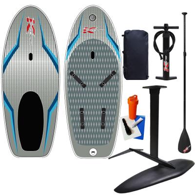 China Zebec Woosung Kxone wind aluminum sip foilboard hydrfoil surfboard hydro power aluminum unisex surf board for sale for sale