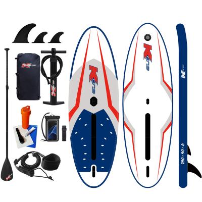 China Adults woosung zebec kitesurfing sip board paddl flying kiteboarding board with design for sale